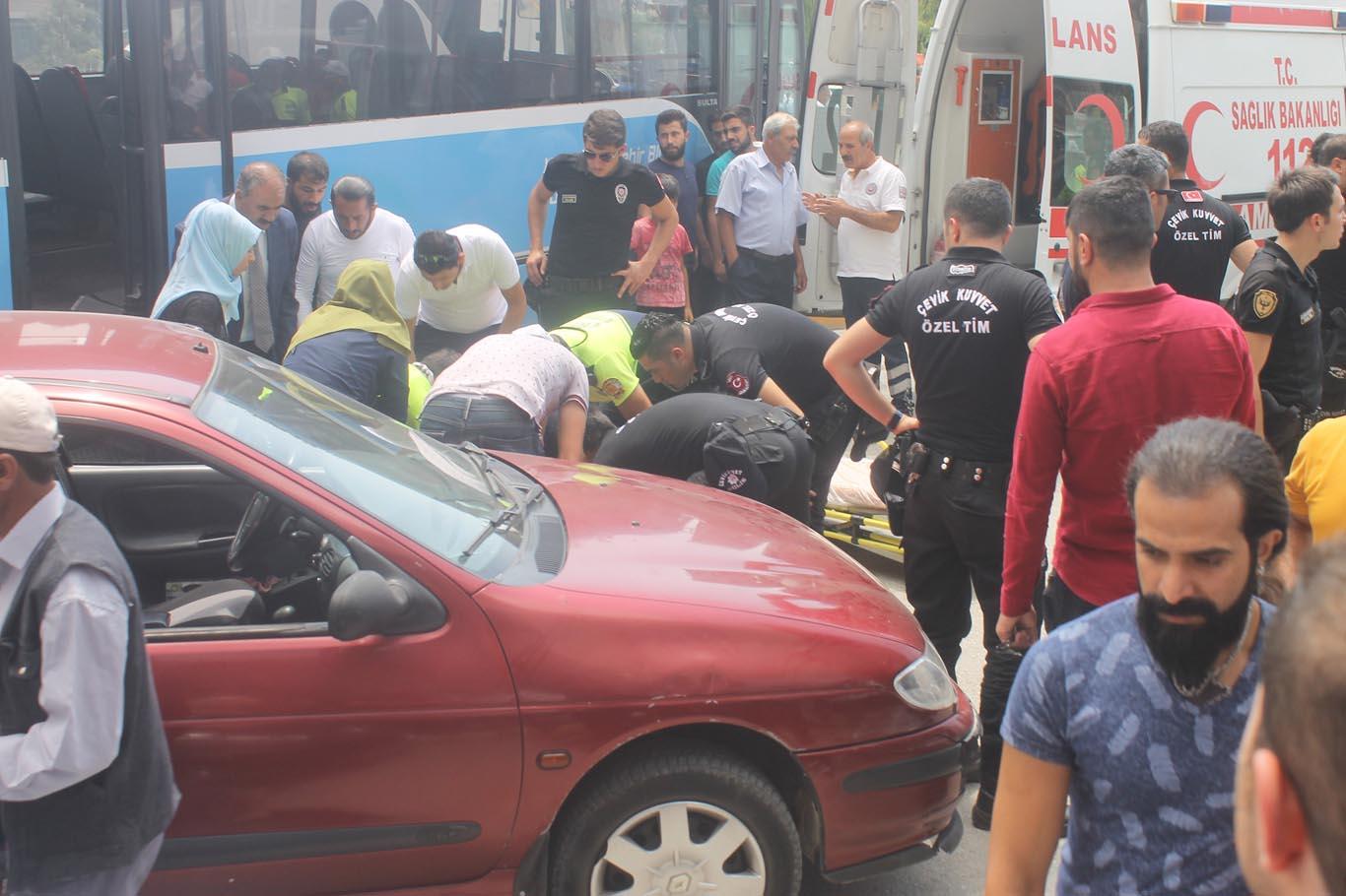 Van'da zincirleme trafik kazası: Bir yaralı